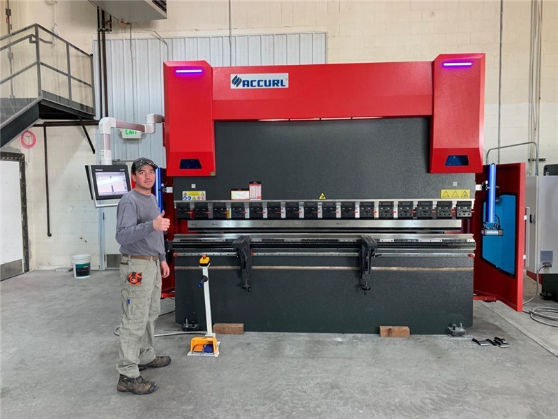 ACCURL cnc frena çapemeniyê DA58T 4axis 2500mm