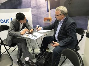 Accurl beşdarî pêşangeha Toolewî ya Mifteya Navneteweyî ya Hannover beşdarî beşdarî di sala 2017 de li Elmanyayê bû