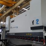 6-axis hydraulic cnc press brake 200 Ton 3100mm for cnc backgauge XR Z1 Z2-axis